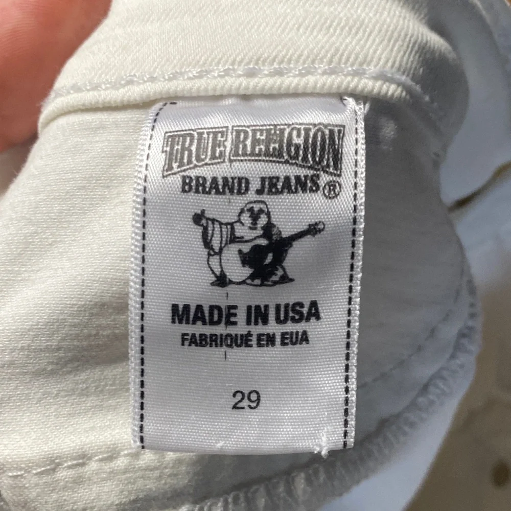 True Religion White Skinny Jeans - Women's Stretch Denim #4 - Picture 7 of 11